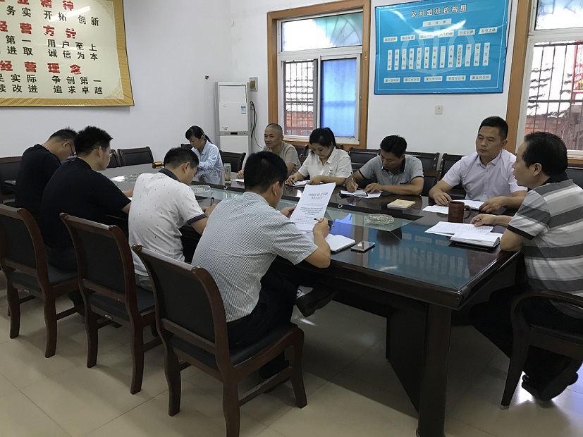 公司黨支部召開 “講政治、重規(guī)矩、作表率” 專題組織生活會(huì)
